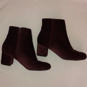 CALL IT SPRING. SOFT VELVET ankle boots